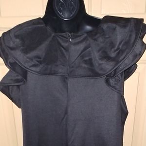 Black elegant maxi dress